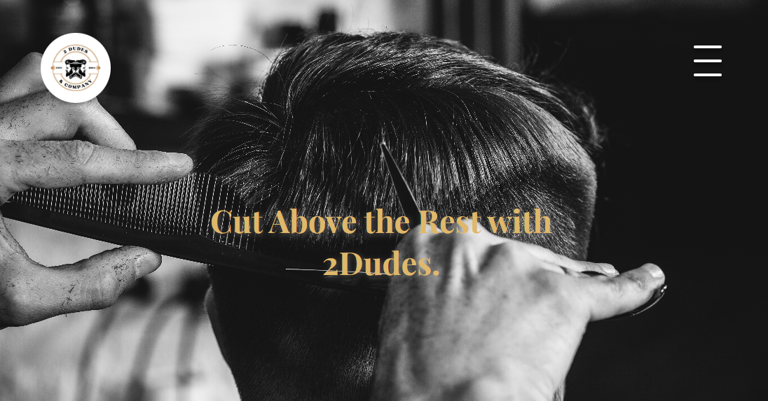 Barbershop Website Screenshot
